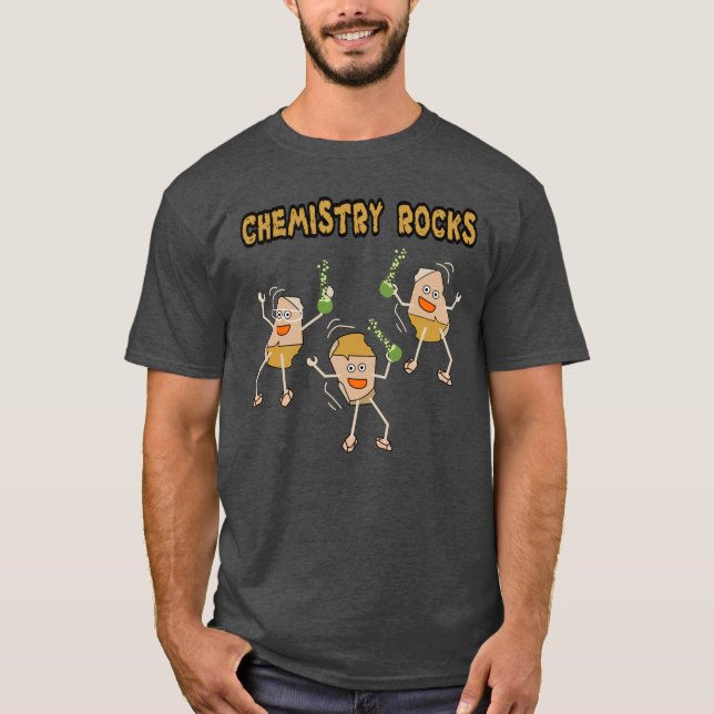 Chemistry Rocks T-Shirt (Front)