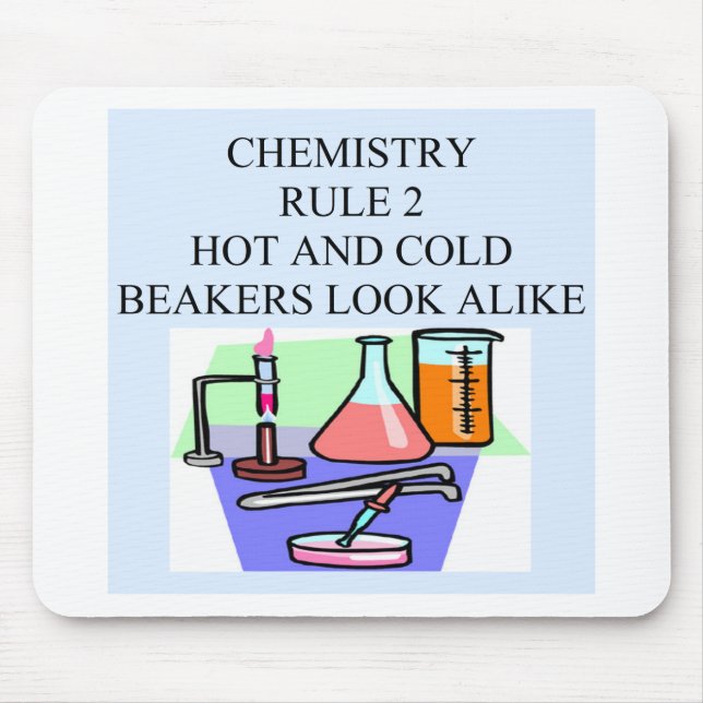 chemistry rule 2 mouse pad (Front)