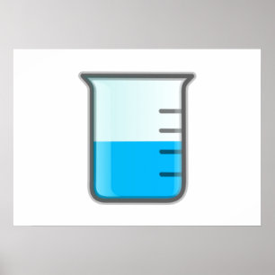 Chemistry Science Beaker Poster