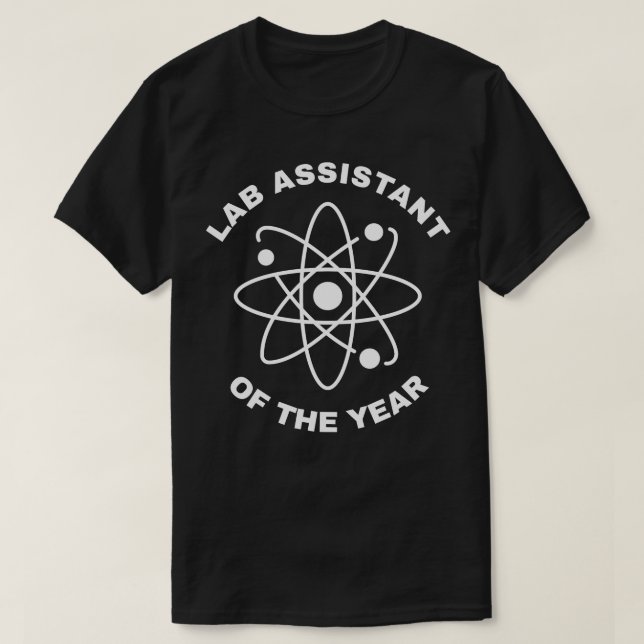 Chemistry Science Chemist Lab Assistant T-Shirt (Design Front)