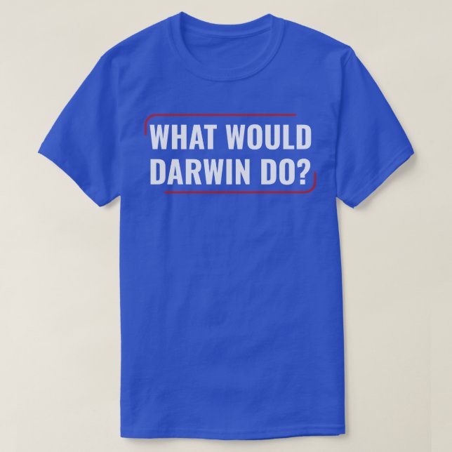 Chemistry Science Darwin Biology Laboratory Scient T-Shirt (Design Front)