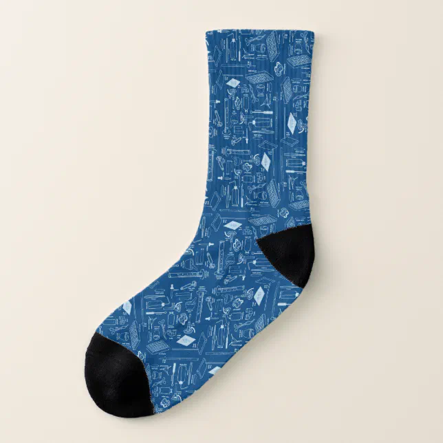 Science Lab Socks Chemistry Science Lab Socks | Zazzle