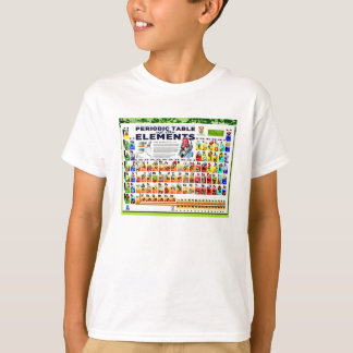 Chemistry, science, periodic table of elements T-Shirt
