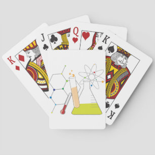 Chemistry Stuff Playing Cards