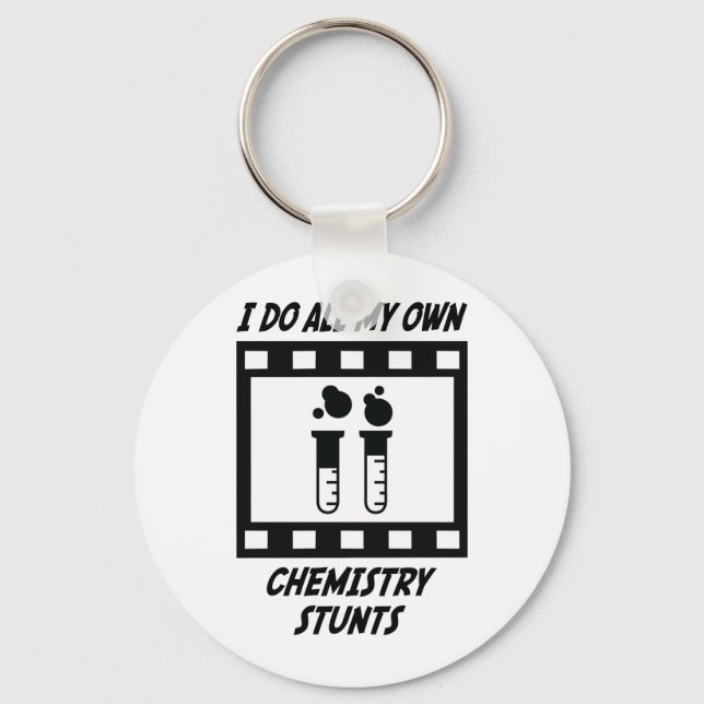 Chemistry Stunts Key Ring (Front)