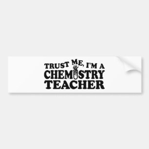 Chemistry Teacher Bumper Sticker