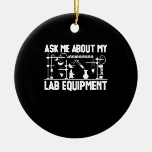 Chemistry Teacher Ceramic Ornament