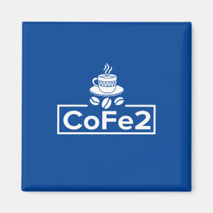 Chemistry Teacher Coffee Lover Magnet