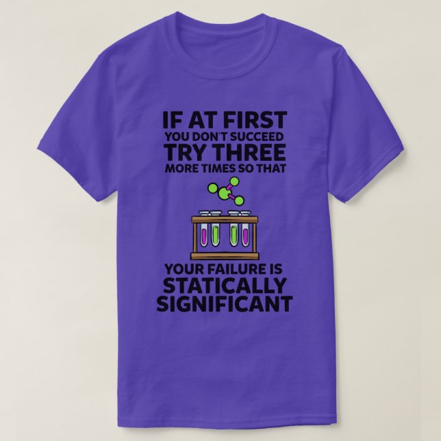Chemistry Teacher Funny Science T-Shirt (Design Front)