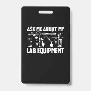 Chemistry Teacher ID Badge