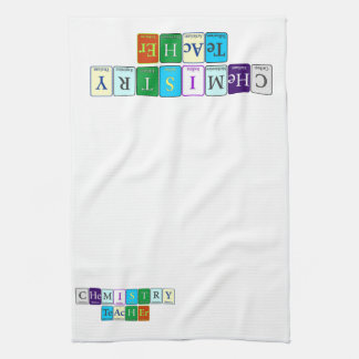 Chemistry Teacher Kitchen Towel