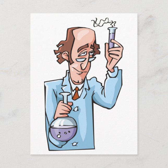 Chemistry Teacher Postcard (Front)