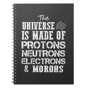 Chemistry Teacher Sarcastic Physicists Student Notebook