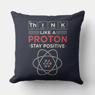 Chemistry Teacher Science Geek Gag Novelty Cushion