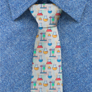 Chemistry Teacher Science Lab School Tie