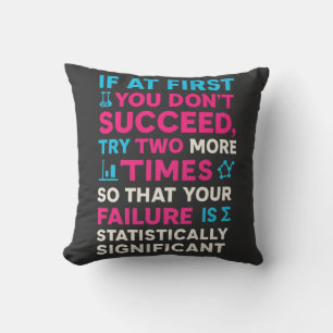 Chemistry Teacher Student Lab Success Science Cushion