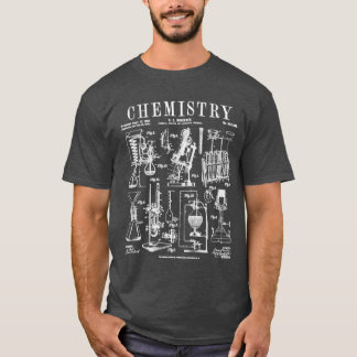 Chemistry Teacher Student Science Laboratory Vinta T-Shirt