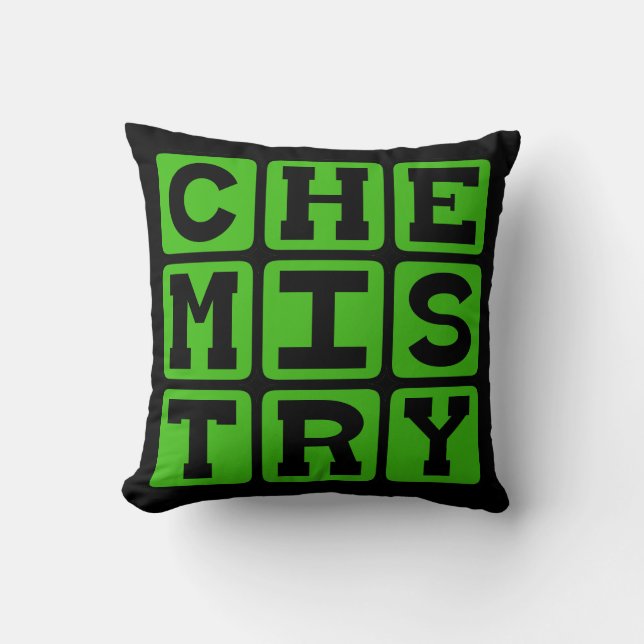 Chemistry, The Study of Matter Cushion (Front)