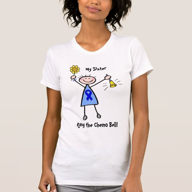 Chemo Bell - Colon Cancer Woman T-Shirt (Front)