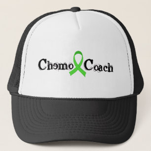 Chemo Coach - Green Ribbon Trucker Hat