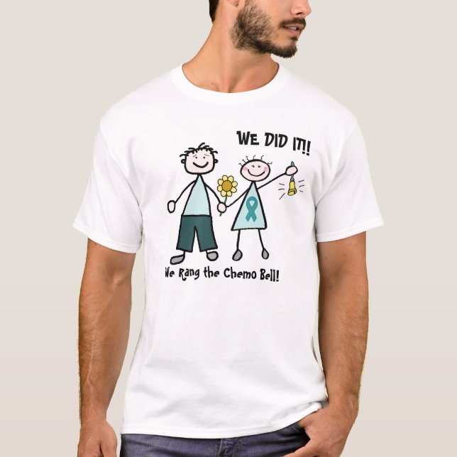 Chemo Couple Ring the Bell T-shirt (Front)