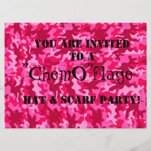 "Chemo"flage Party! Invitation