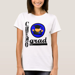 Chemo Grad Colon Cancer Ribbon T-Shirt
