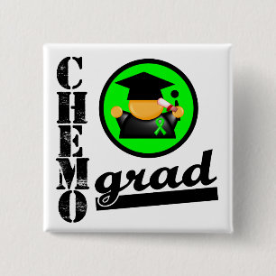 Chemo Grad Non Hodgkins Lymphoma Ribbon 15 Cm Square Badge
