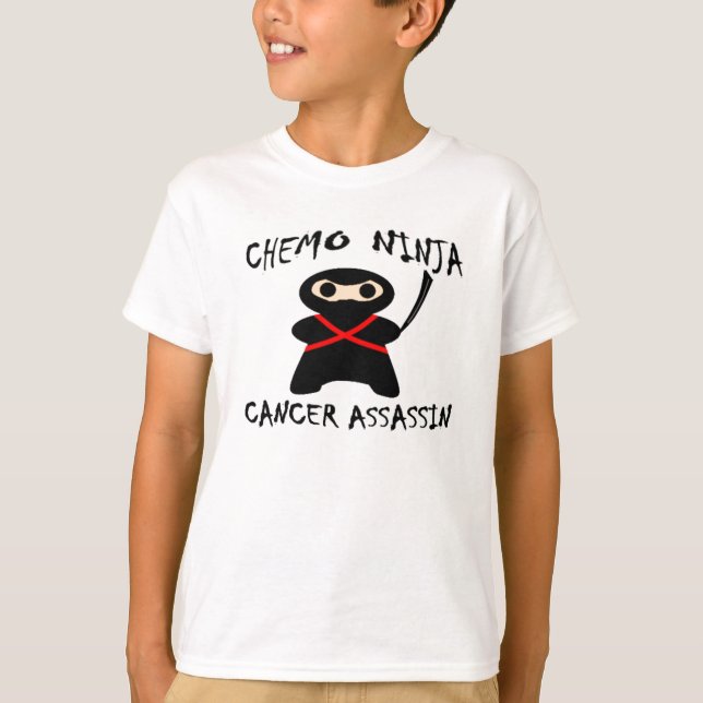 Chemo Ninja Kids T-Shirt (Front)