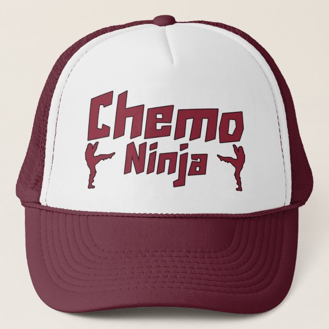 Chemo Ninja Trucker Hat (Front)