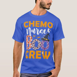 Chemo Nurse Boo Crew Spooky Boo Ghost Halloween Co T-Shirt