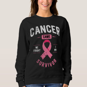 Chemo Radiation or It Came we Fought together I Wo Sweatshirt