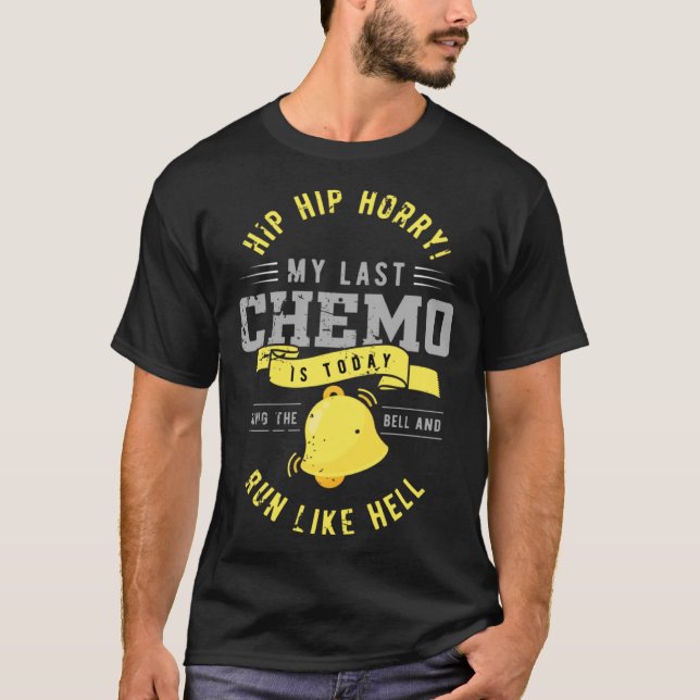Chemo Radiation or My last Radiation is today Ring T-Shirt (Front)