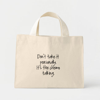 Chemo talking bag
