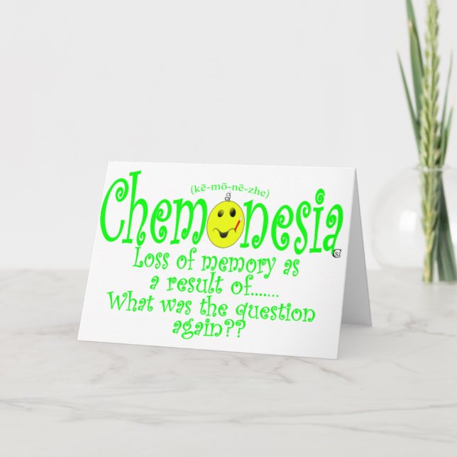 chemoNEON Card (Front)