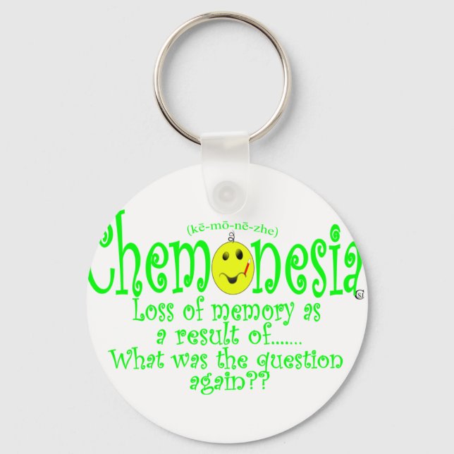 chemoNEON Key Ring (Front)