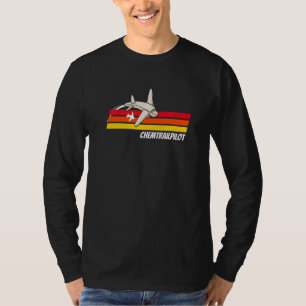 Chemtrail Pilot Aluhut Team Conspiracy Theory T-Shirt