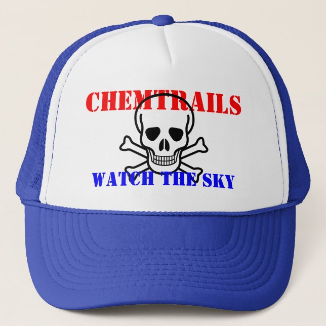 Chemtrails Trucker Hat (Front)