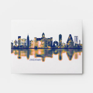 Chennai Skyline Envelope