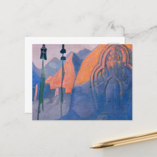 Chenrezi by Nicholas Roerich Holiday Postcard