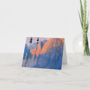 Chenrezi by Nicholas Roerich Thank You Card
