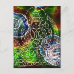 Chenrezig Energy Postcard