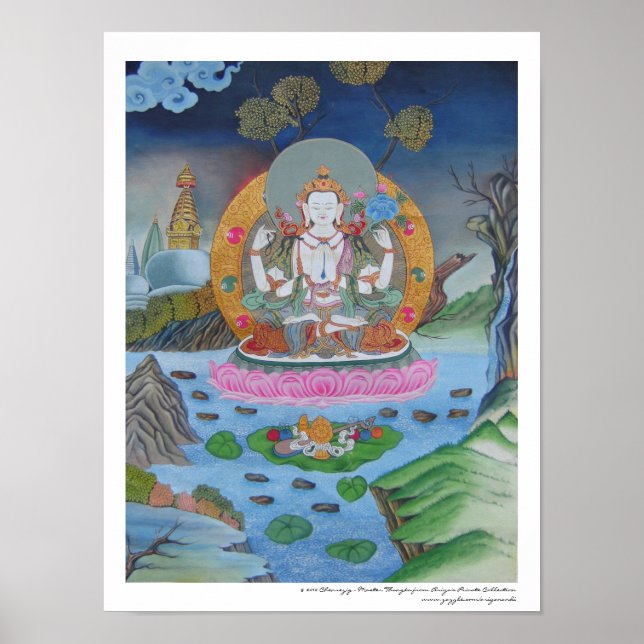 Chenrezig Poster (Front)