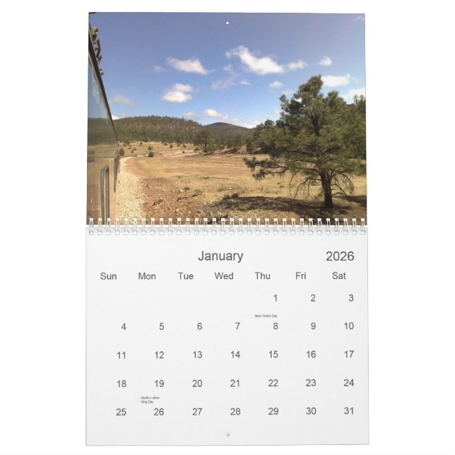 Chepe, Barrancas del Cobre y sus Alrededores Calendar (Jan 2026)