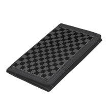 Chequerboard - Black Grey - Emo - Wallet