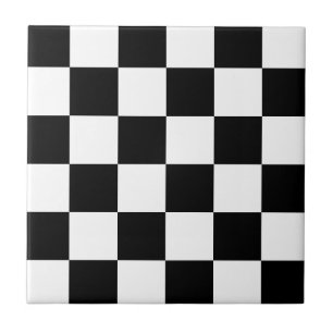 Chequerboard Ceramic Tile