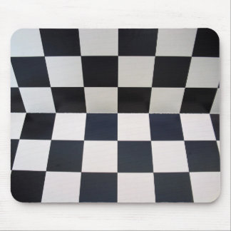Chequerboard Chess Background Mouse Pad