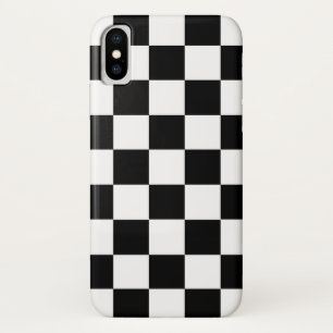 Chequerboard  Flag iPhone X Case