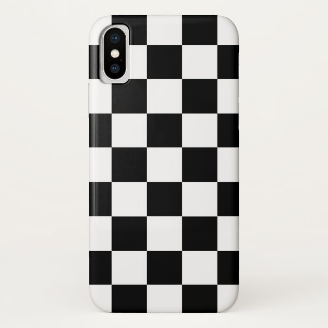 Chequerboard  Flag Case-Mate iPhone Case (Back)