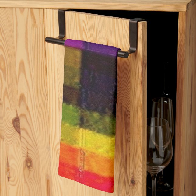 "Chequerboard" Kitchen Towel (Thirds Fold)